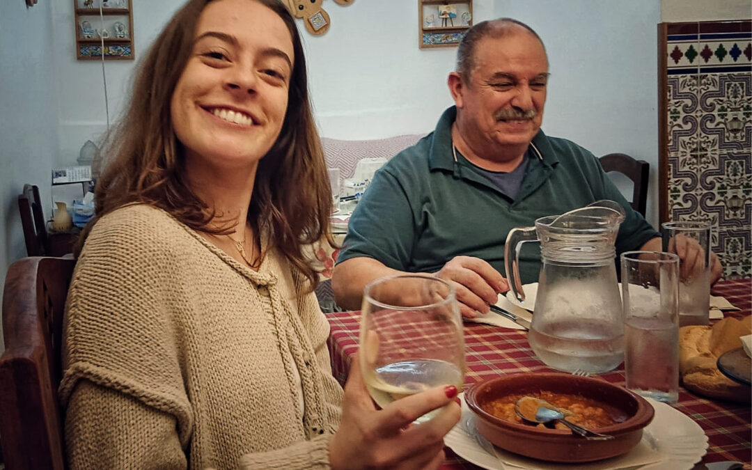 Taller de cocina en casa tradicional andaluza